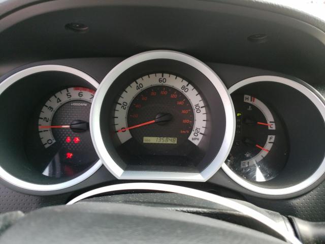 5TFJU4GN6EX057576 - 2014 TOYOTA TACOMA DOUBLE CAB PRERUNNER SILVER photo 9