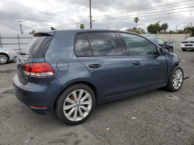 WVWDM7AJ8CW230991 - 2012 VOLKSWAGEN GOLF BLUE photo 3