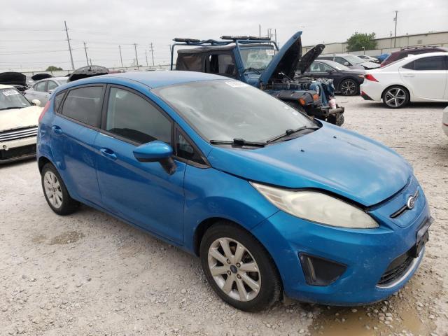 3FADP4EJ0CM185146 - 2012 FORD FIESTA SE BLUE photo 4