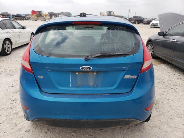 3FADP4EJ0CM185146 - 2012 FORD FIESTA SE BLUE photo 6