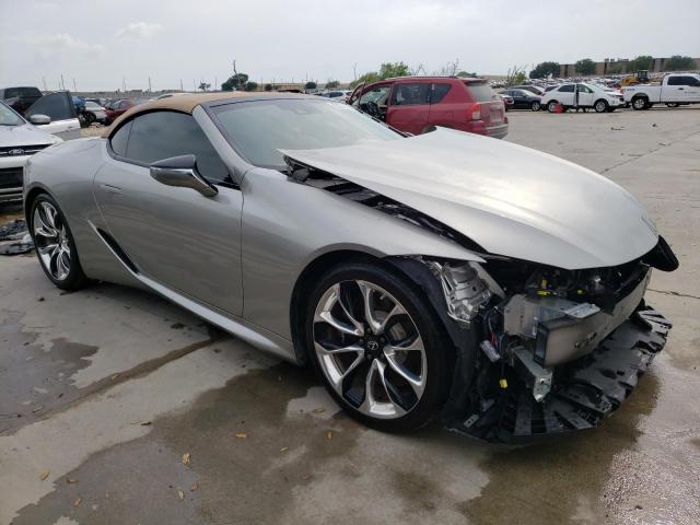 JTHMPAAY1NA105735 - 2022 LEXUS LC 500 SILVER photo 4