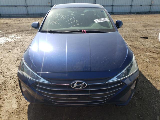 5NPD74LFXKH494085 - 2019 HYUNDAI ELANTRA SE BLUE photo 5