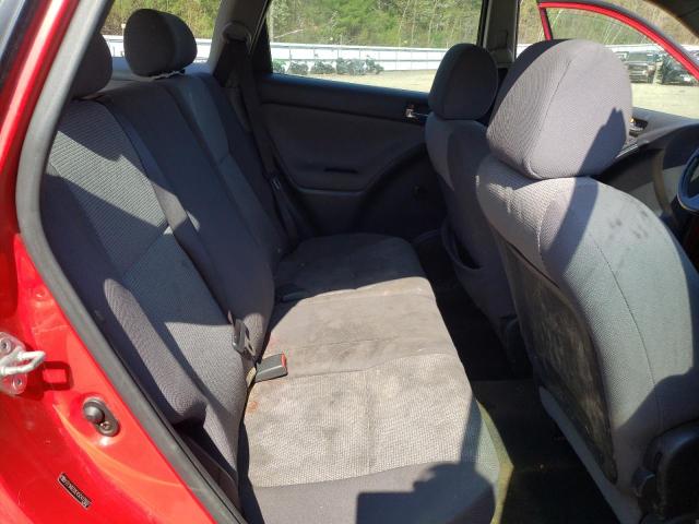 2T1KR32E45C427607 - 2005 TOYOTA COROLLA MA XR RED photo 10