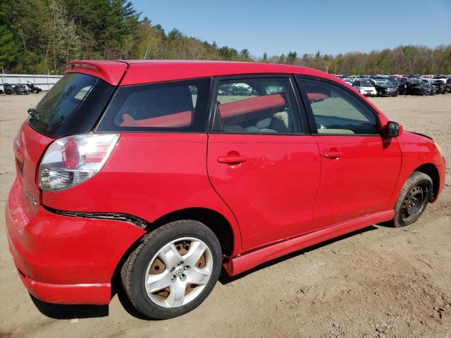 2T1KR32E45C427607 - 2005 TOYOTA COROLLA MA XR RED photo 3