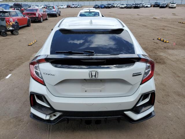 SHHFK7H91MU211830 - 2021 HONDA CIVIC SPORT TOURING WHITE photo 6