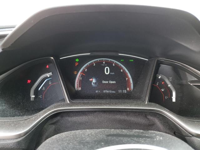 SHHFK7H91MU211830 - 2021 HONDA CIVIC SPORT TOURING WHITE photo 9