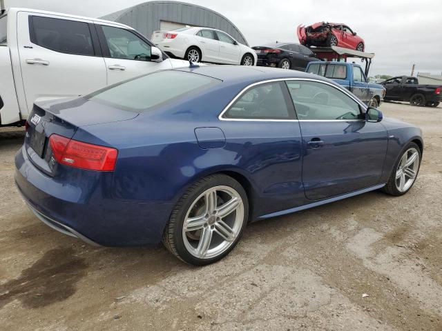 WAUWFAFR2DA019344 - 2013 AUDI A5 PRESTIGE BLUE photo 3