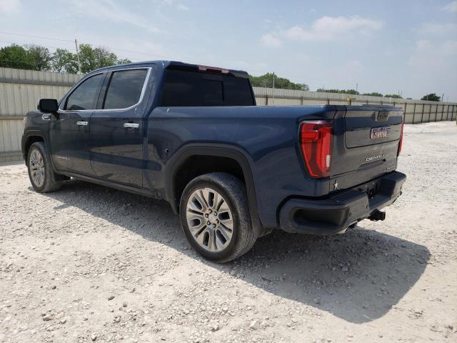 3GTU9FET7MG332998 - 2021 GMC SIERRA K1500 DENALI BLUE photo 2