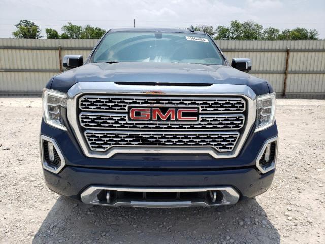 3GTU9FET7MG332998 - 2021 GMC SIERRA K1500 DENALI BLUE photo 5