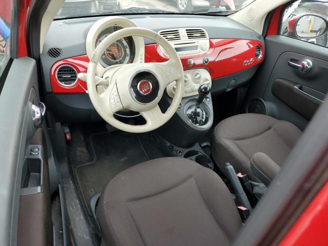 3C3CFFDR1CT310385 - 2012 FIAT 500 POP RED photo 8