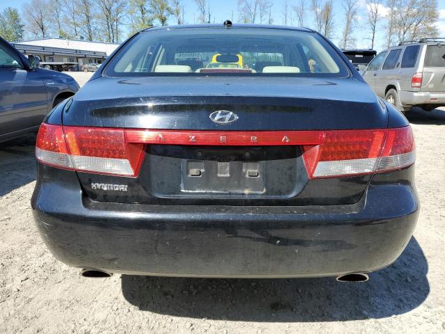 KMHFC46D27A209629 - 2007 HYUNDAI AZERA GLS BLACK photo 6