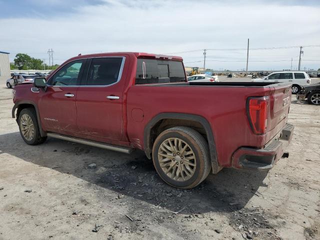 1GTU9FEL6KZ127749 - 2019 GMC SIERRA K1500 DENALI RED photo 2