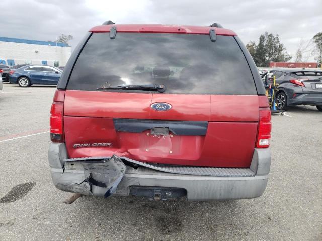 1FMZU62K93UB06579 - 2003 FORD EXPLORER XLS RED photo 6