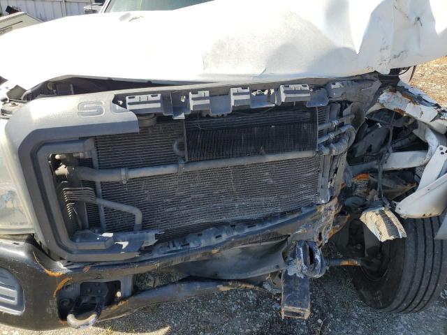 1FDUF4GT9BEA13225 - 2011 FORD F450 SUPER DUTY WHITE photo 11