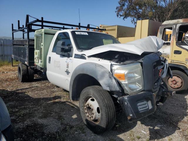 1FDUF4GT9BEA13225 - 2011 FORD F450 SUPER DUTY WHITE photo 4