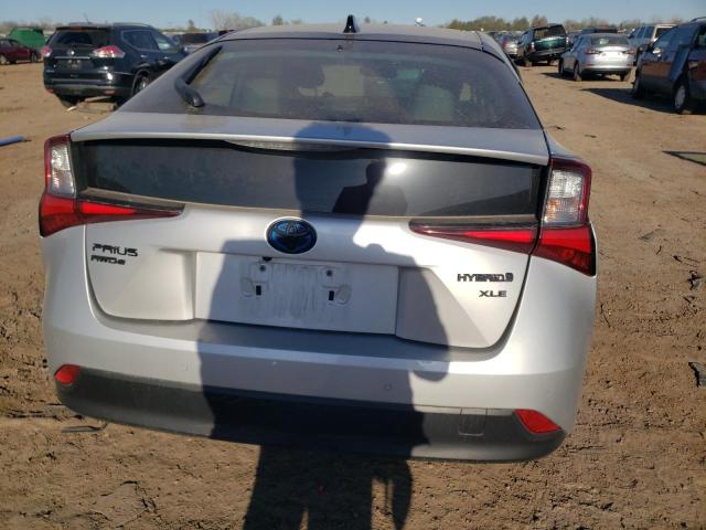 JTDL9MFU0N3033123 - 2022 TOYOTA PRIUS LE SILVER photo 6