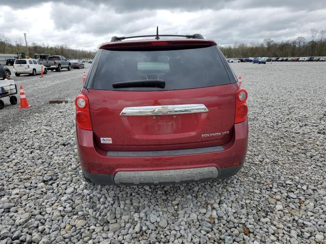 2CNALFEW0A6362250 - 2010 CHEVROLET EQUINOX LTZ MAROON photo 6