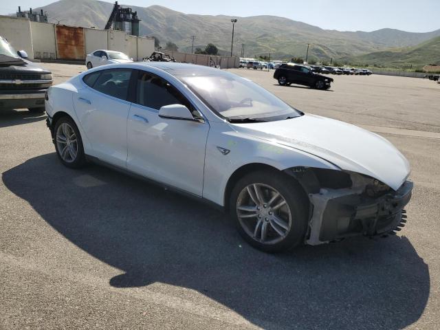 5YJSA1CGXDFP17565 - 2013 TESLA MODEL S Սպիտակ լուսանկար 4