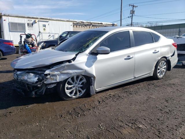 3N1AB7AP9JY268493 - 2018 NISSAN SENTRA S SILVER photo 1