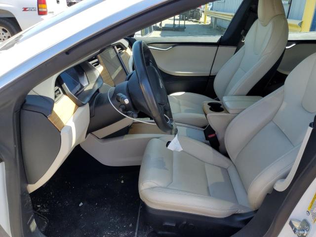 5YJSA1E25LF401250 - 2020 TESLA MODEL S თეთრი ფოტო 7