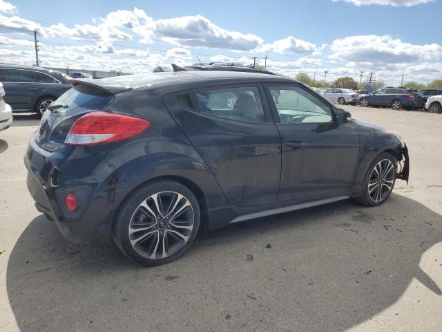 KMHTC6AE4GU248901 - 2016 HYUNDAI VELOSTER TURBO BLACK photo 3