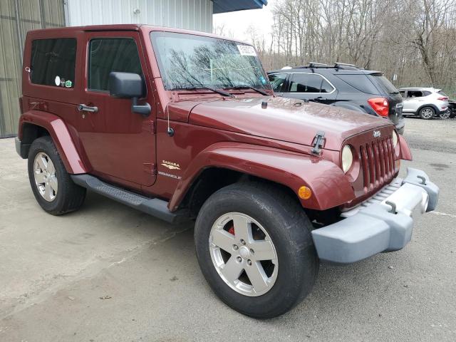 1J4FA54118L537472 - 2008 JEEP WRANGLER SAHARA RED photo 4