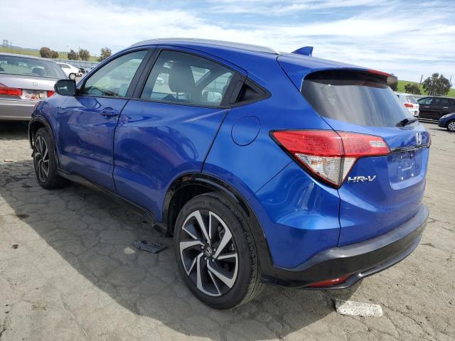 3CZRU5H11KG713231 - 2019 HONDA HR-V SPORT BLUE photo 2