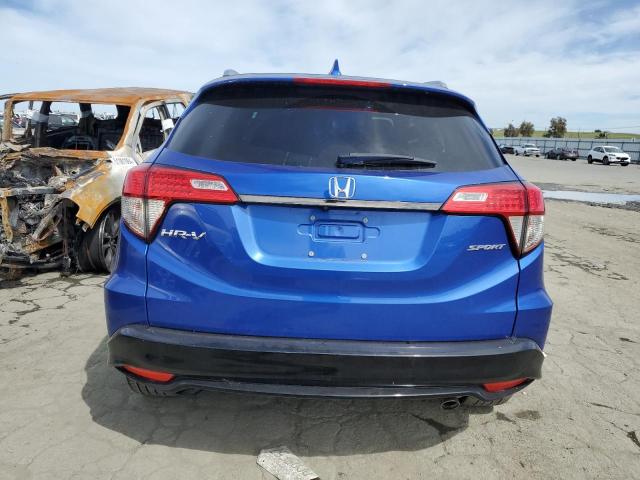 3CZRU5H11KG713231 - 2019 HONDA HR-V SPORT BLUE photo 6