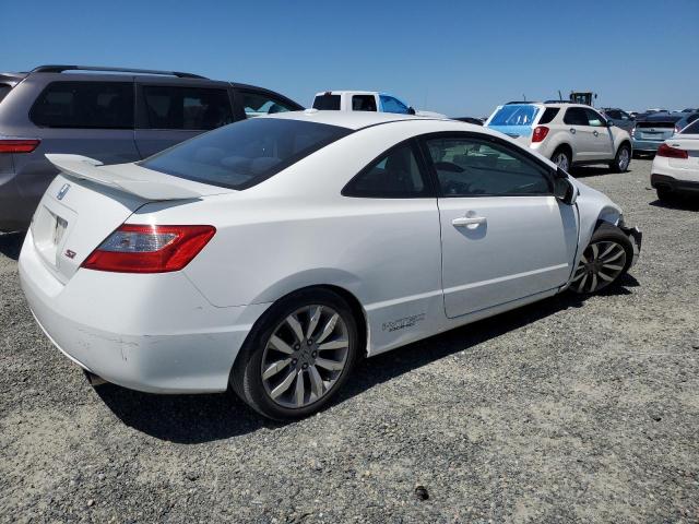 2HGFG2A54BH700373 - 2011 HONDA CIVIC SI WHITE photo 3