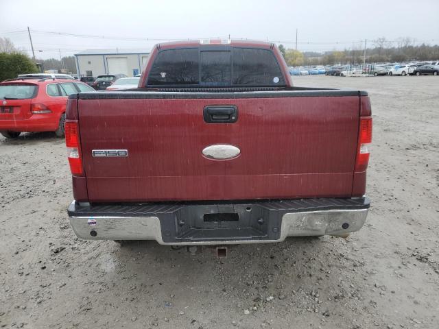 1FTPX14586NA28209 - 2006 FORD F150 RED photo 6