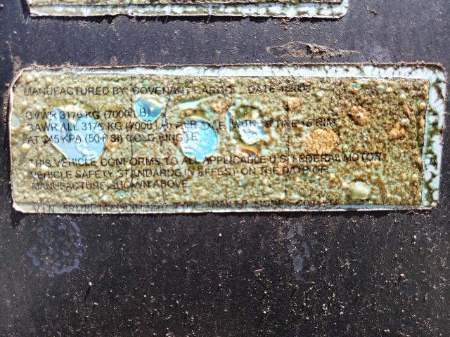 5RMBE14238D013870 - 2008 UTILITY TRAILER Negro foto 10