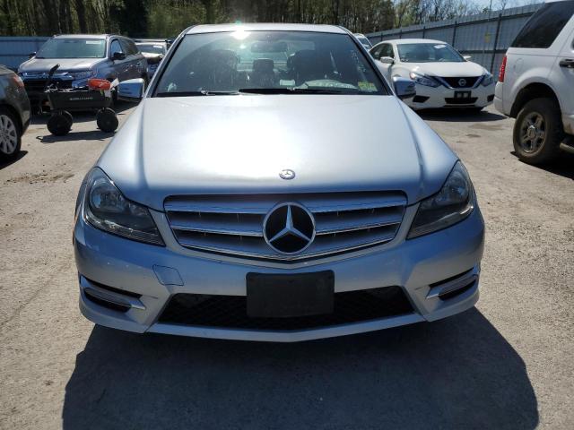 WDDGF8AB7DR262228 - 2013 MERCEDES-BENZ C 300 4MATIC BLUE photo 5