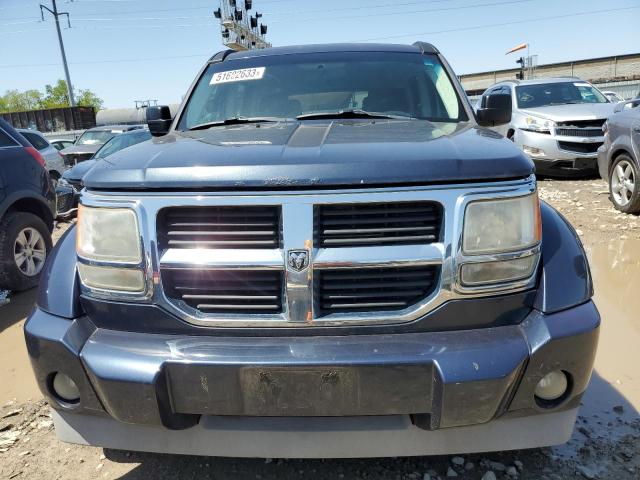 1D8GU28K18W234114 - 2008 DODGE NITRO SXT BLUE photo 5