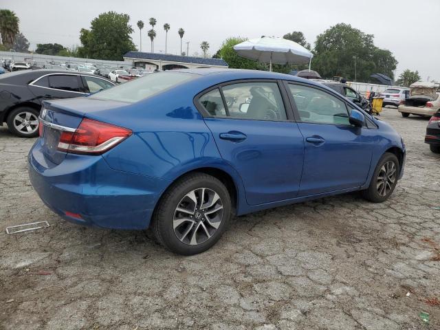 19XFB2F80DE290217 - 2013 HONDA CIVIC EX BLUE photo 3