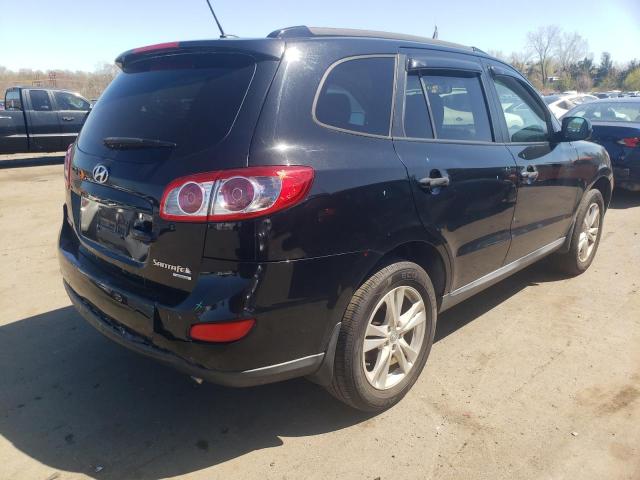 5XYZHDAG9BG008288 - 2011 HYUNDAI SANTA FE SE BLACK photo 3