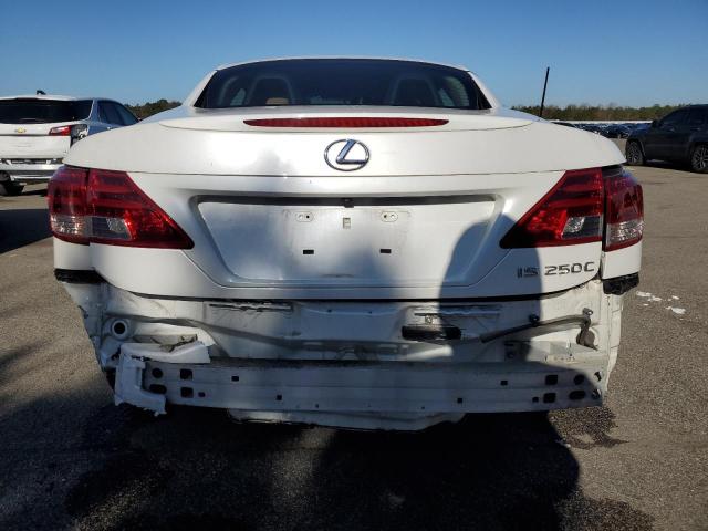 JTHFF2C27E2530655 - 2014 LEXUS IS 250 WHITE photo 6