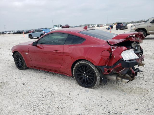 1FA6P8CF0L5162132 - 2020 FORD MUSTANG GT RED photo 2