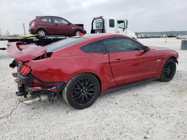 1FA6P8CF0L5162132 - 2020 FORD MUSTANG GT RED photo 3
