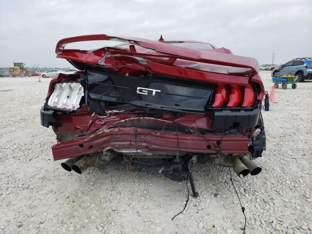 1FA6P8CF0L5162132 - 2020 FORD MUSTANG GT RED photo 6