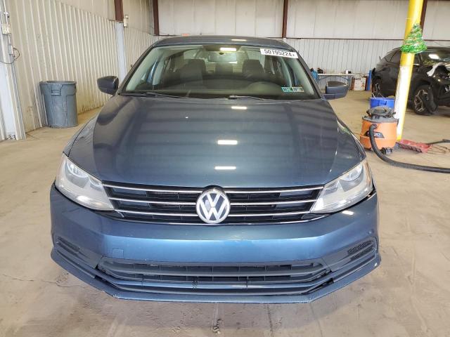 3VW267AJ9GM418066 - 2016 VOLKSWAGEN JETTA S BLUE photo 5