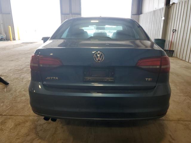 3VW267AJ9GM418066 - 2016 VOLKSWAGEN JETTA S BLUE photo 6