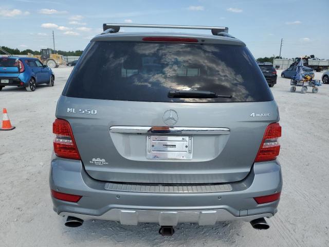 4JGBB7CB2AA606030 - 2010 MERCEDES-BENZ ML 550 4MATIC SILVER photo 6