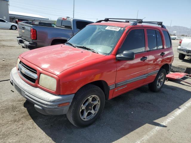 2CNBJ13C716900271 - 2001 CHEVROLET TRACKER RED photo 1