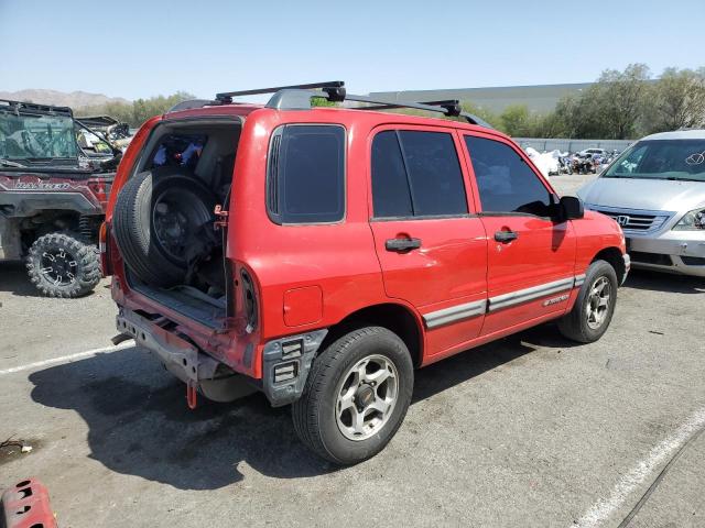 2CNBJ13C716900271 - 2001 CHEVROLET TRACKER RED photo 3