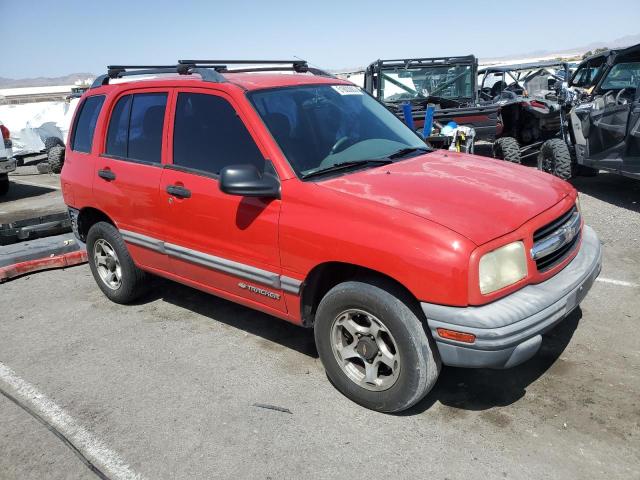 2CNBJ13C716900271 - 2001 CHEVROLET TRACKER RED photo 4