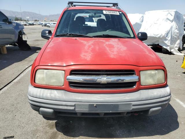 2CNBJ13C716900271 - 2001 CHEVROLET TRACKER RED photo 5