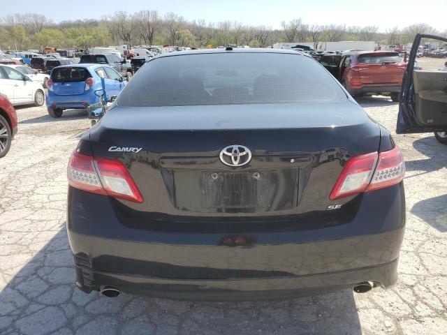 4T1BF3EK2BU161394 - 2011 TOYOTA CAMRY BASE BLACK photo 6