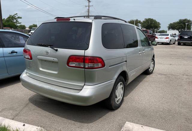 4T3ZF13C23U533114 - 2003 TOYOTA SIENNA LE SILVER photo 4