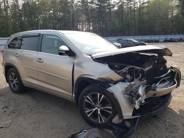 5TDJKRFH2GS504783 - 2016 TOYOTA HIGHLANDER XLE Qəhvəyi foto 4