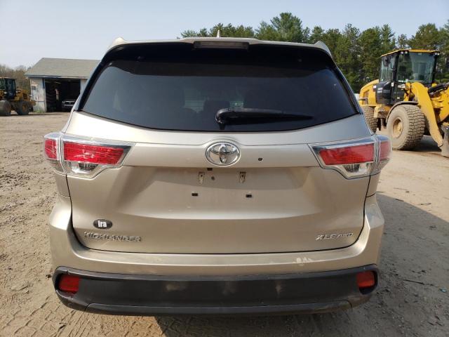 5TDJKRFH2GS504783 - 2016 TOYOTA HIGHLANDER XLE Qəhvəyi foto 6